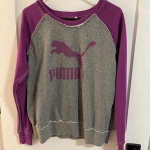 Women Puma Top Crewneck